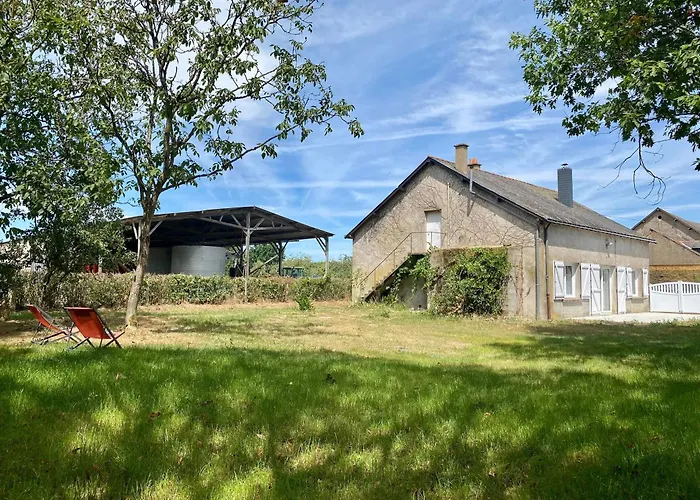 Maison De Spacieuse Pres De La Foret, Avec Jardin, Cheminee, Wifi, Et Equipements De Loisirs. - Fr-1-306-1223 Ferienhaus